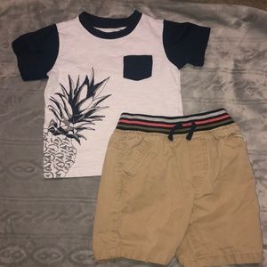 3T Toddler Boy T-Shirt & Short Set